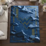 west-virginia-mountaineers-rug-cracked-surface-design-blue-best-selling.webp