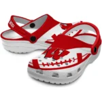 wisconsin-badgers-clog-customized-football-motif-red-best-selling.webp