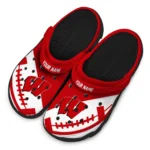 wisconsin-badgers-clog-customized-football-motif-red-best-selling.webp