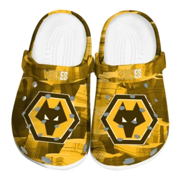 Wolverhampton Wanderers Clogs - Canyon Layers Old Gold