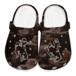 Wyoming Cowboys Clogs - Canyon Layers Brown