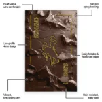 wyoming-cowboys-rug-cracked-surface-design-brown-best-selling.webp