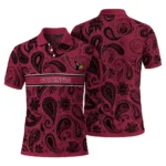 Arizona Cardinals Polo Shirt Personalized Paisley Band Red Best Selling