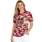 Arizona Diamondbacks Polo Shirt Personalized Camo Band Red Best Selling