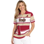 Arizona Diamondbacks Polo Shirt Personalized Horizontal Blocks Red Best Selling