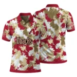 Arizona Diamondbacks Polo Shirt Personalized Pixel Camo Red Best Selling