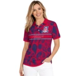 Arizona Wildcats Polo Shirt Custom Paisley Band Red Best Selling