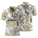 Army Black Knights Polo Shirt Customized Pixel Camo Gold Best Selling