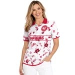 atlanta-hawks-polo-shirt-personalized-floral-pinstripe-red-white-best-selling.webp