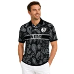 brooklyn-nets-polo-shirt-customized-paisley-band-black-best-selling.webp