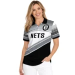 brooklyn-nets-polo-shirt-customized-slanted-stripes-black-white-best-selling.webp