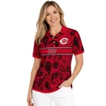 Cincinnati Reds Polo Shirt Personalized Paisley Band Red Best Selling