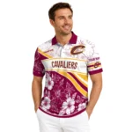 cleveland-cavaliers-polo-shirt-customized-floral-angles-wine-white-best-selling.webp