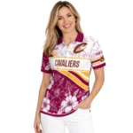cleveland-cavaliers-polo-shirt-customized-floral-angles-wine-white-best-selling.webp