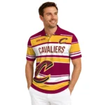cleveland-cavaliers-polo-shirt-customized-horizontal-blocks-wine-best-selling.webp