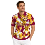 cleveland-cavaliers-polo-shirt-customized-pixel-camo-wine-best-selling.webp
