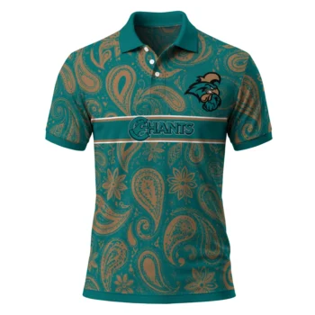 Coastal Carolina Chanticleers Polo Shirt Personalized Paisley Band Green Best Selling