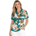 Coastal Carolina Chanticleers Polo Shirt Personalized Pixel Camo Green Best Selling