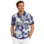 Colorado Rockies Polo Shirt Customized Pixel Camo Blue Best Selling