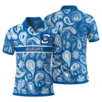 Creighton Bluejays Polo Shirt Custom Paisley Band Blue Best Selling