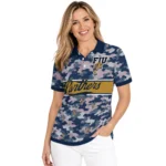 Fiu Panthers Polo Shirt Personalized Camo Band Blue Best Selling
