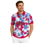 Fresno State Bulldogs Polo Shirt Custom Pixel Camo Red Best Selling