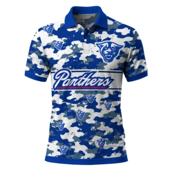 Georgia State Panthers Polo Shirt Customized Camo Band Blue Best Selling