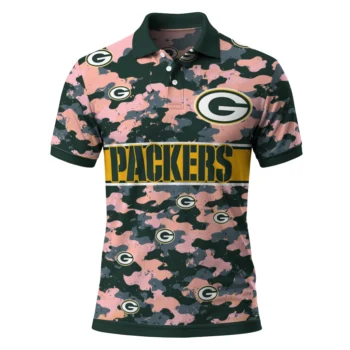 Green Bay Packers Polo Shirt Customized Camo Band Green Best Selling