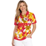 Kansas City Chiefs Polo Shirt Personalized Pixel Camo Red Best Selling