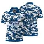 Kansas City Royals Polo Shirt Customized Camo Band Royal Blue Best Selling