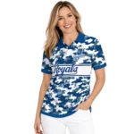 Kansas City Royals Polo Shirt Customized Camo Band Royal Blue Best Selling