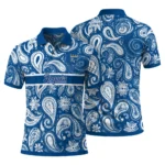 Kansas City Royals Polo Shirt Customized Paisley Band Royal Blue Best Selling
