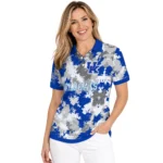 Kentucky Wildcats Polo Shirt Custom Pixel Camo Blue Best Selling