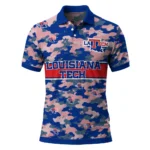 La Tech Polo Shirt Personalized Camo Band Blue Best Selling