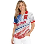 Nc State Wolfpack Polo Shirt Personalized Star Stripes Red Blue Best Selling
