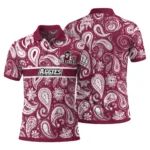 New Mexico State Aggies Polo Shirt Personalized Paisley Band Crimson Best Selling