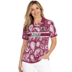 New Mexico State Aggies Polo Shirt Personalized Paisley Band Crimson Best Selling