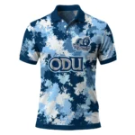 Old Dominion Monarchs Polo Shirt Personalized Pixel Camo Blue Best Selling