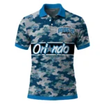 Orlando Magic Polo Shirt - Personalized Camo Band Blue