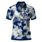 Rice Owls Polo Shirt Personalized Pixel Camo Navy Blue Best Selling