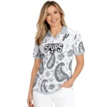 san-antonio-spurs-polo-shirt-customized-paisley-florals-silver-white-best-selling.webp