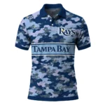 Tampa Bay Rays Polo Shirt Customized Camo Band Navy Best Selling