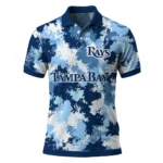 Tampa Bay Rays Polo Shirt Customized Pixel Camo Navy Best Selling