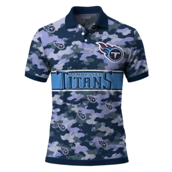 Tennessee Titans Polo Shirt Personalized Camo Band Navy Best Selling