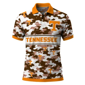 Tennessee Volunteers Polo Shirt Customized Camo Band Orange Best Selling
