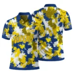 Toledo Rockets Polo Shirt Personalized Pixel Camo Blue Best Selling