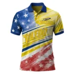 Toledo Rockets Polo Shirt Personalized Star Stripes Red Blue Best Selling