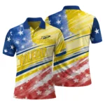 Toledo Rockets Polo Shirt Personalized Star Stripes Red Blue Best Selling