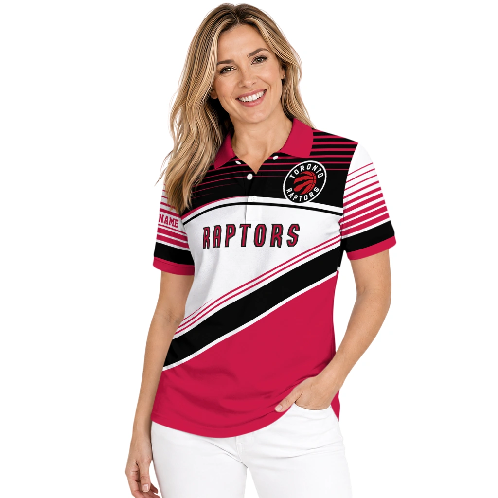 toronto-raptors-polo-shirt-personalized-slanted-stripes-red-white-latest-model.webp