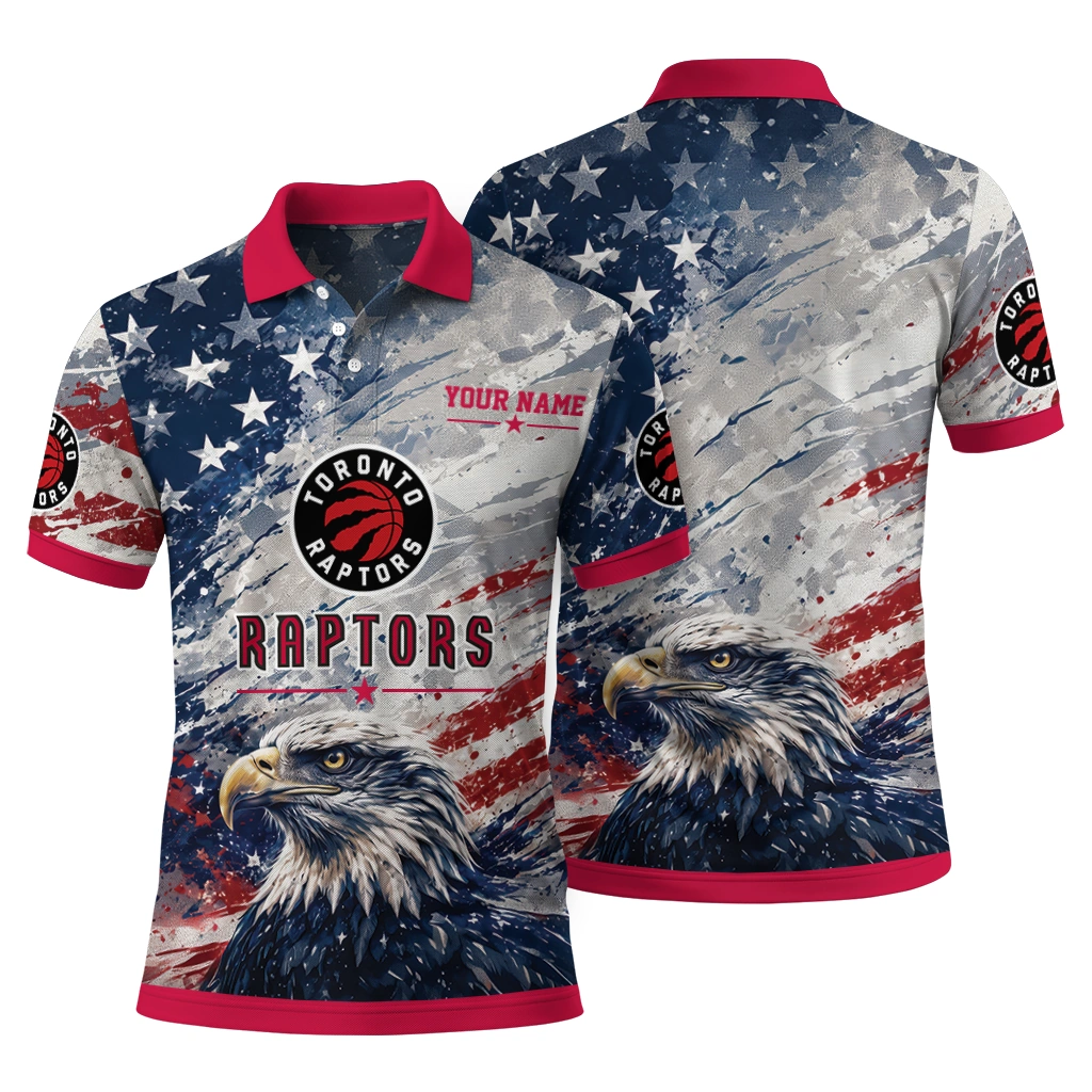 toronto-raptors-polo-shirt-personalized-star-brushstrokes-red-blue-fashion-forward.webp